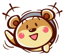 KUMA-MARU of a bear sticker #1887216