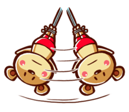 KUMA-MARU of a bear sticker #1887218