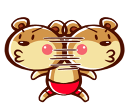 KUMA-MARU of a bear sticker #1887219
