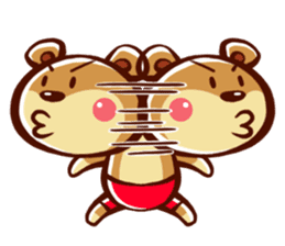 KUMA-MARU of a bear sticker #1887219