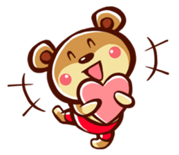 KUMA-MARU of a bear sticker #1887221