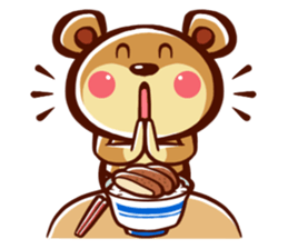 KUMA-MARU of a bear sticker #1887227