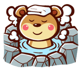 KUMA-MARU of a bear sticker #1887228