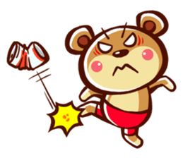 KUMA-MARU of a bear sticker #1887229