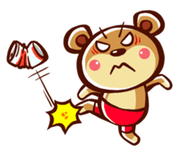 KUMA-MARU of a bear sticker #1887229