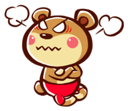 KUMA-MARU of a bear sticker #1887232