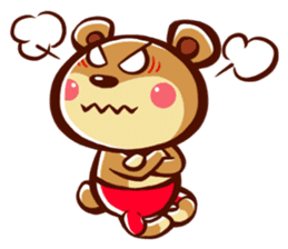 KUMA-MARU of a bear sticker #1887232