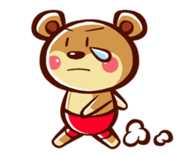 KUMA-MARU of a bear sticker #1887235