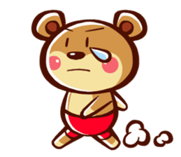 KUMA-MARU of a bear sticker #1887235