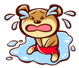 KUMA-MARU of a bear sticker #1887236