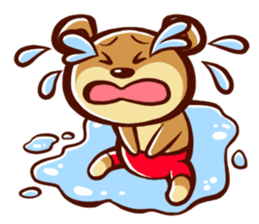 KUMA-MARU of a bear sticker #1887236