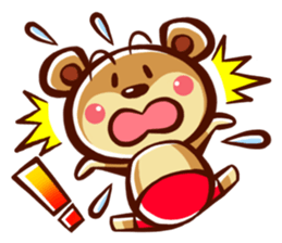 KUMA-MARU of a bear sticker #1887237