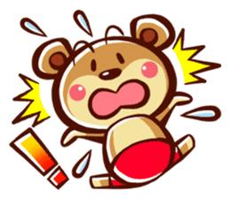 KUMA-MARU of a bear sticker #1887237