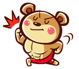 KUMA-MARU of a bear sticker #1887239