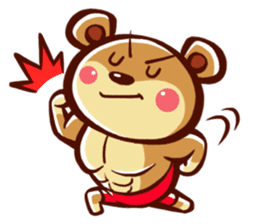 KUMA-MARU of a bear sticker #1887239