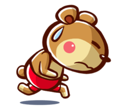 KUMA-MARU of a bear sticker #1887241