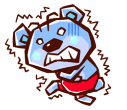 KUMA-MARU of a bear sticker #1887242