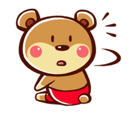 KUMA-MARU of a bear sticker #1887245