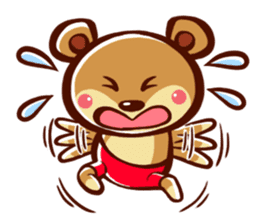 KUMA-MARU of a bear sticker #1887247