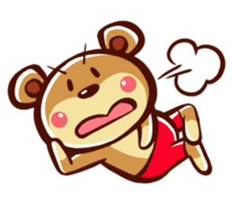 KUMA-MARU of a bear sticker #1887248
