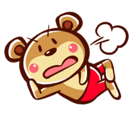 KUMA-MARU of a bear sticker #1887248