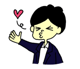 mamoru and marimo sticker #1887667