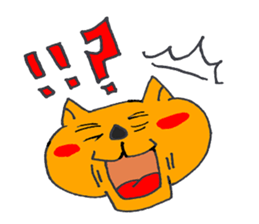 Provoking cat Puuta sticker #1887847