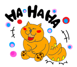 Provoking cat Puuta sticker #1887848