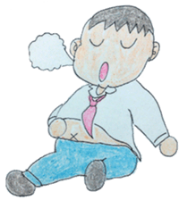 Business man Yama chan sticker #1888183