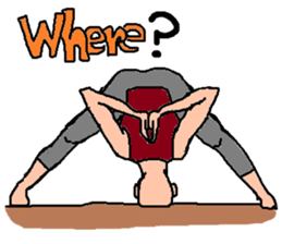 Yo-ga man sticker #1888391