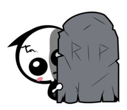 QQ Skull sticker #1888936