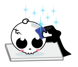 QQ Skull sticker #1888939