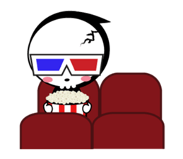 QQ Skull sticker #1888949