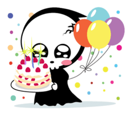 QQ Skull sticker #1888954