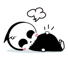 QQ Skull sticker #1888959