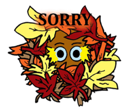 Sunday's Autumn Version sticker #1889319