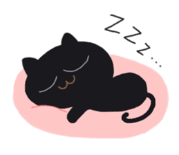 BLACK CAT STICKER sticker #1889553