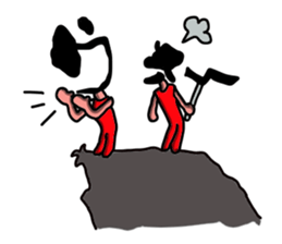 character man mr. sticker #1889808