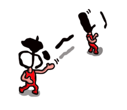 character man mr. sticker #1889812