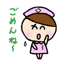 The lovely nurse sticker #1889875