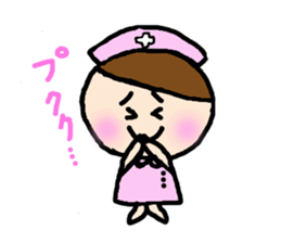 The lovely nurse sticker #1889878