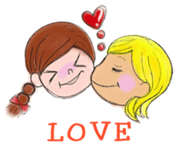 Emma & Stella(English) sticker #1889936