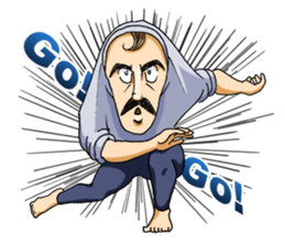 Speed skater Murai of barefoot sticker #1890343