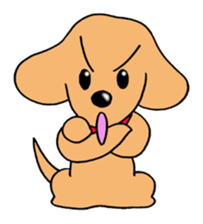 Sticker of Miniature Dachshund sticker #1890553