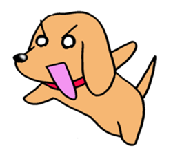 Sticker of Miniature Dachshund sticker #1890577