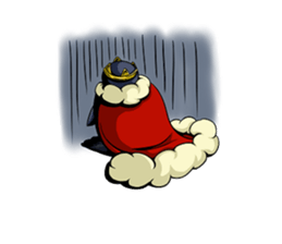 the easygoing King Penguin sticker #1891063