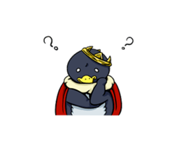 the easygoing King Penguin sticker #1891078