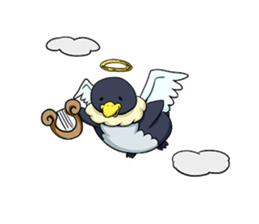 the easygoing King Penguin sticker #1891090