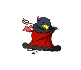 the easygoing King Penguin sticker #1891091