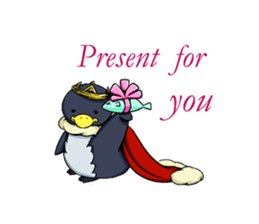 the easygoing King Penguin sticker #1891092